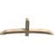 Ekena Millwork Bellingham Rough Sawn Timber Gable Bracket, Douglas Fir, 60"W x 22"H x 4"D x 4"F, 9/12 Pitch GBW060X22X0404BEL00RDF - alternate 3
